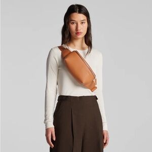 Monos Metro Sling Bag - Tan Vegan Leather